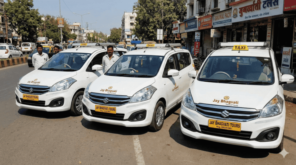 cab service from Surat to Ahmedabad airport taxi service from Surat to Mumbai airport intercity taxi near Surat railway station